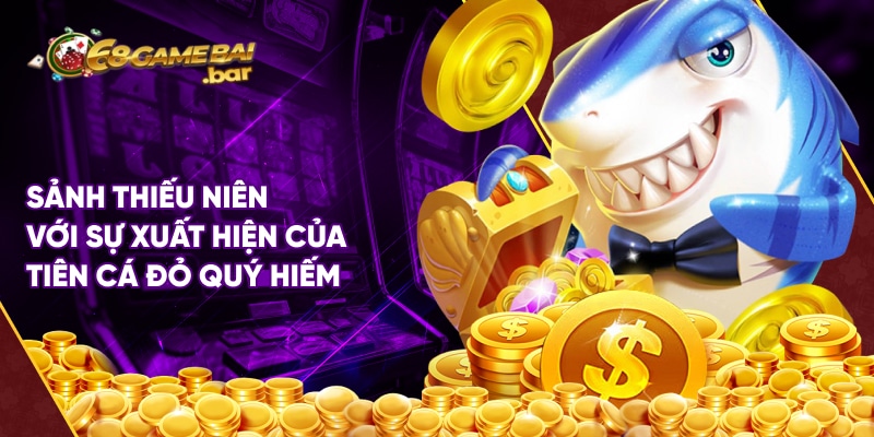 Bắn cá 30 - Bắn cá online đỉnh nóc tại 68 Game Bài Sảnh thiếu niên với sự xuất hiện của tiên cá đỏ quý hiếm